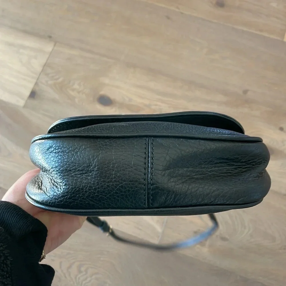 Michael Kors Small Black Leather Crossbody Bag